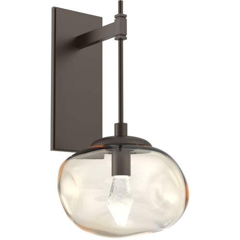 Nova LED LED 10 inch Flat Bronze Indoor Sconce Wall Light, Tempo Nebula