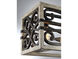 Amador 5 Light 38 inch Noblewood / Iron Linear Chandelier Ceiling Light
