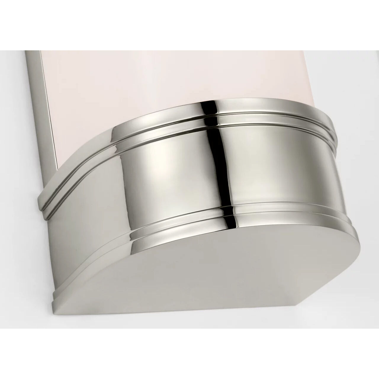 Chapman & Myers Marden LED 4.25 inch Polished Nickel Salon Bath Sconce Wall Light