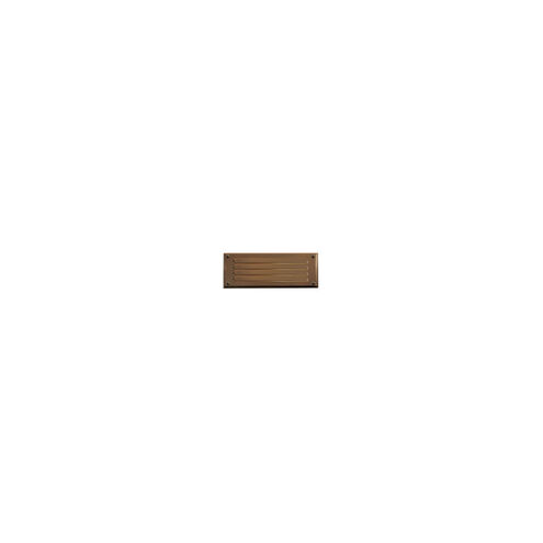 Hardy Island 12 3.80 watt Matte Bronze Landscape Brick Light in LED