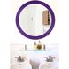 Virginia Glossy Royal Purple Wall Mirror