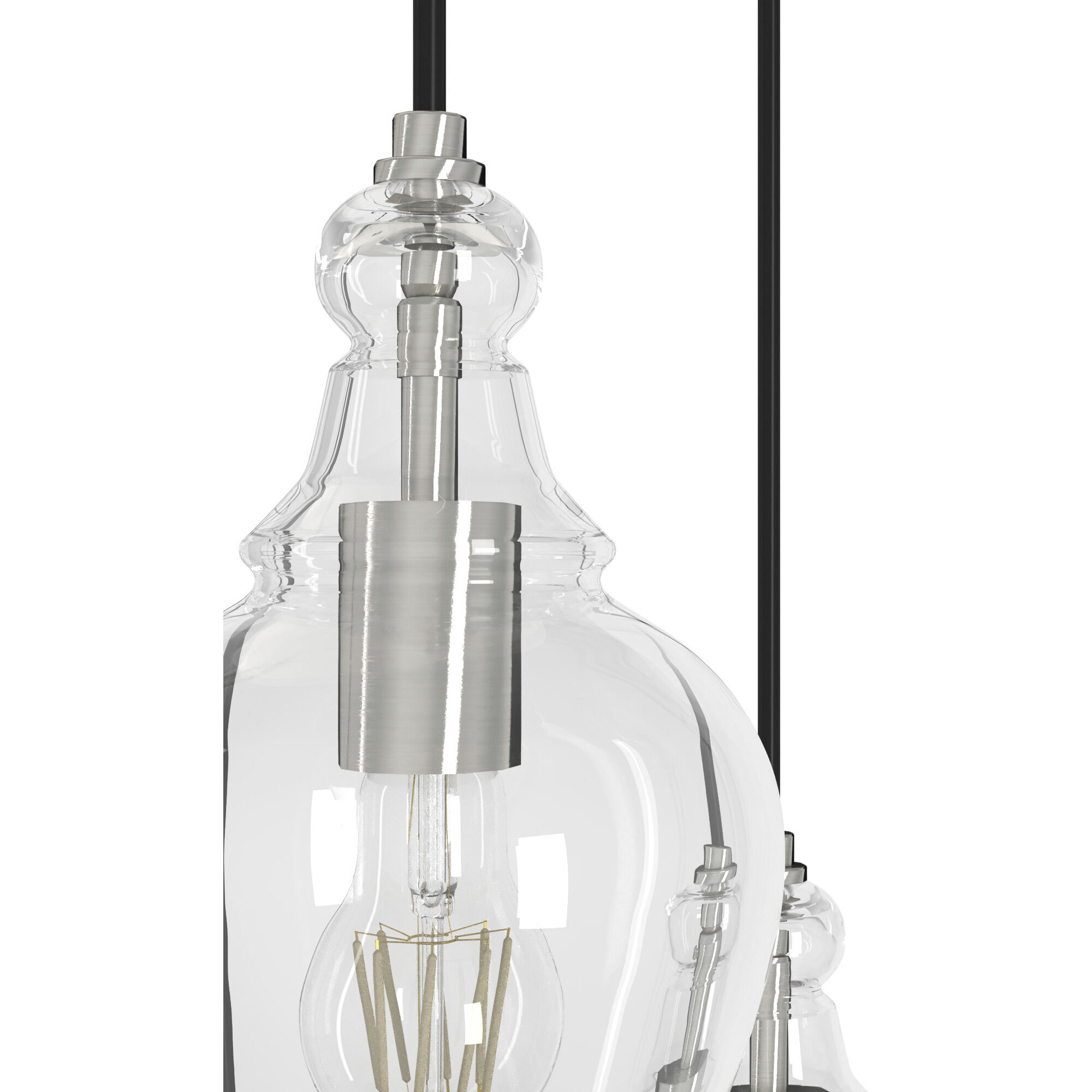 Maple Park 20 inch Round Cluster Pendant Ceiling Light