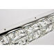 Valetta LED 43 inch Chrome Chandelier Ceiling Light