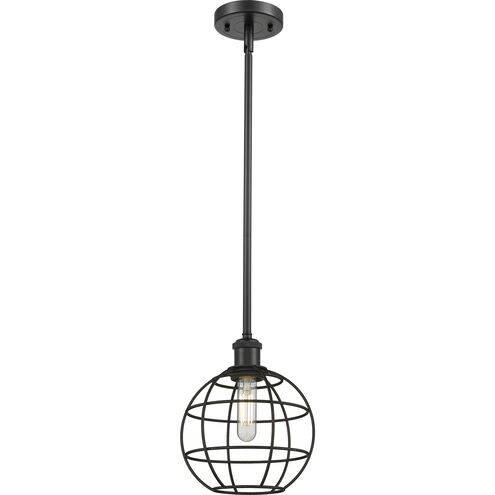 Lake Placid 1 Light 8 inch Matte Black Pendant Ceiling Light