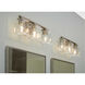 Gilmour 3 Light 20 inch Brushed Nickel Bath Vanity Wall Light
