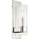 Vernon Place 1 Light 5 inch Chrome Bath Light Wall Light