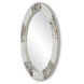Elena 36 inch White and Brown with Mirror Mirror