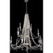 Barcelona 12 Light 44 inch Transcend Silver Chandelier Ceiling Light