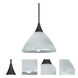 Domi LED Black Cord Pendant Ceiling Light