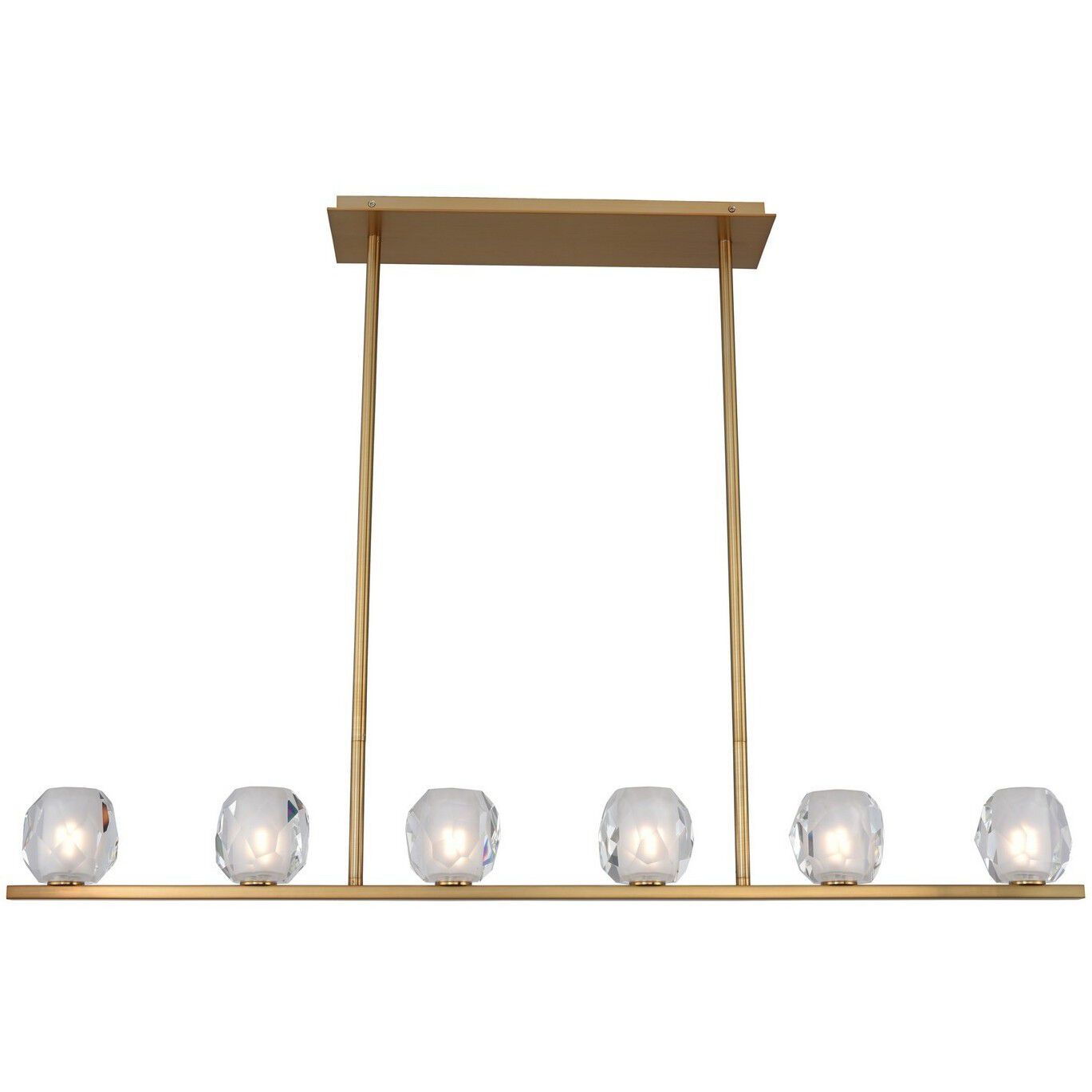 Stella Island Light Ceiling Light in Winter Brass