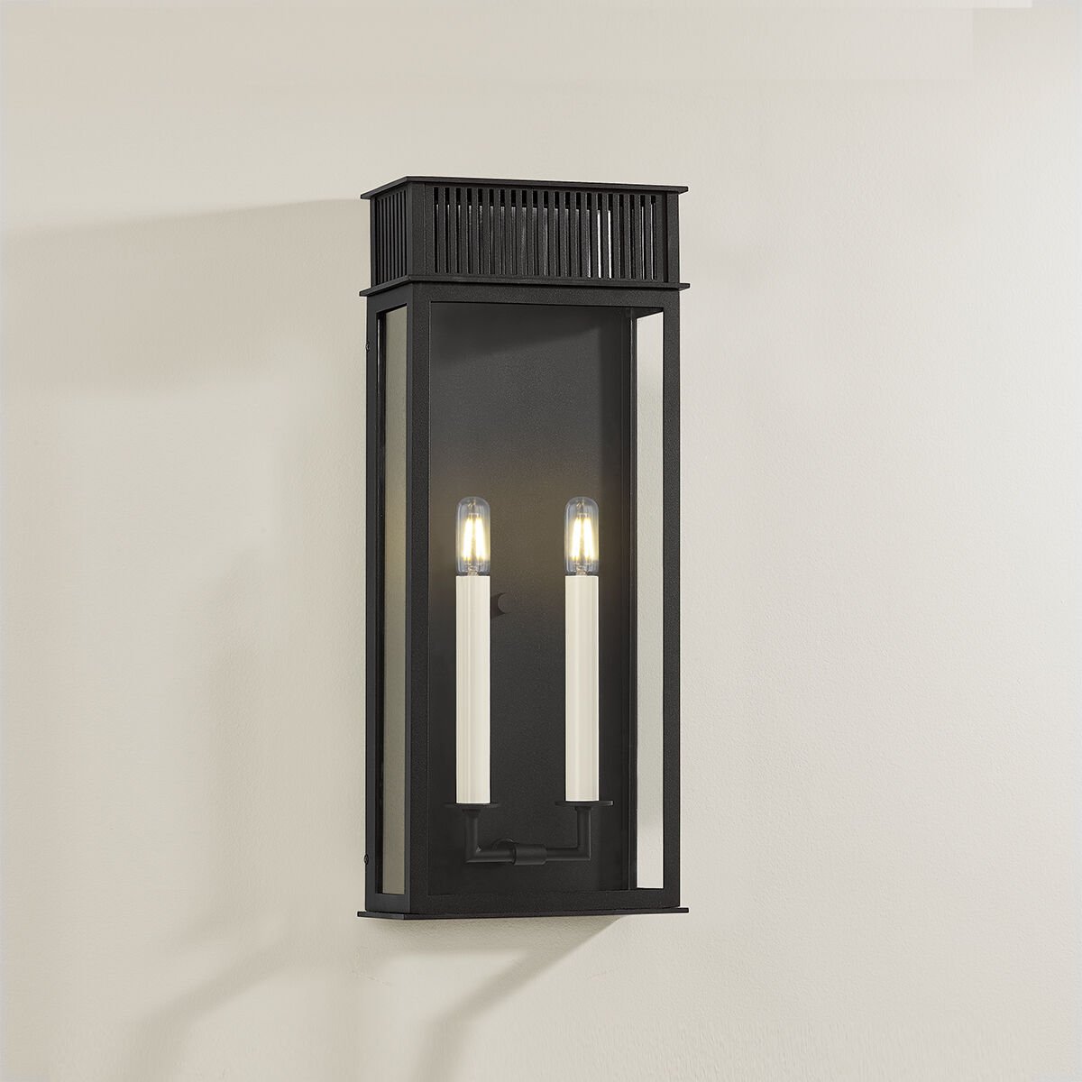 Gridley 2 Light 9.25 inch Textured Black Wall Sconce Wall Light