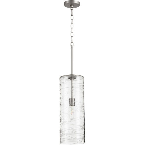 Fort Worth 1 Light 7 inch Satin Nickel Pendant Ceiling Light