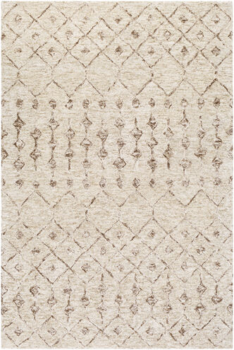 Falcon 36 X 24 inch Light Beige Rug in 2 x 3, Rectangle