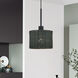 Weavington 1 Light 8.5 inch Black Mini Pendant Ceiling Light