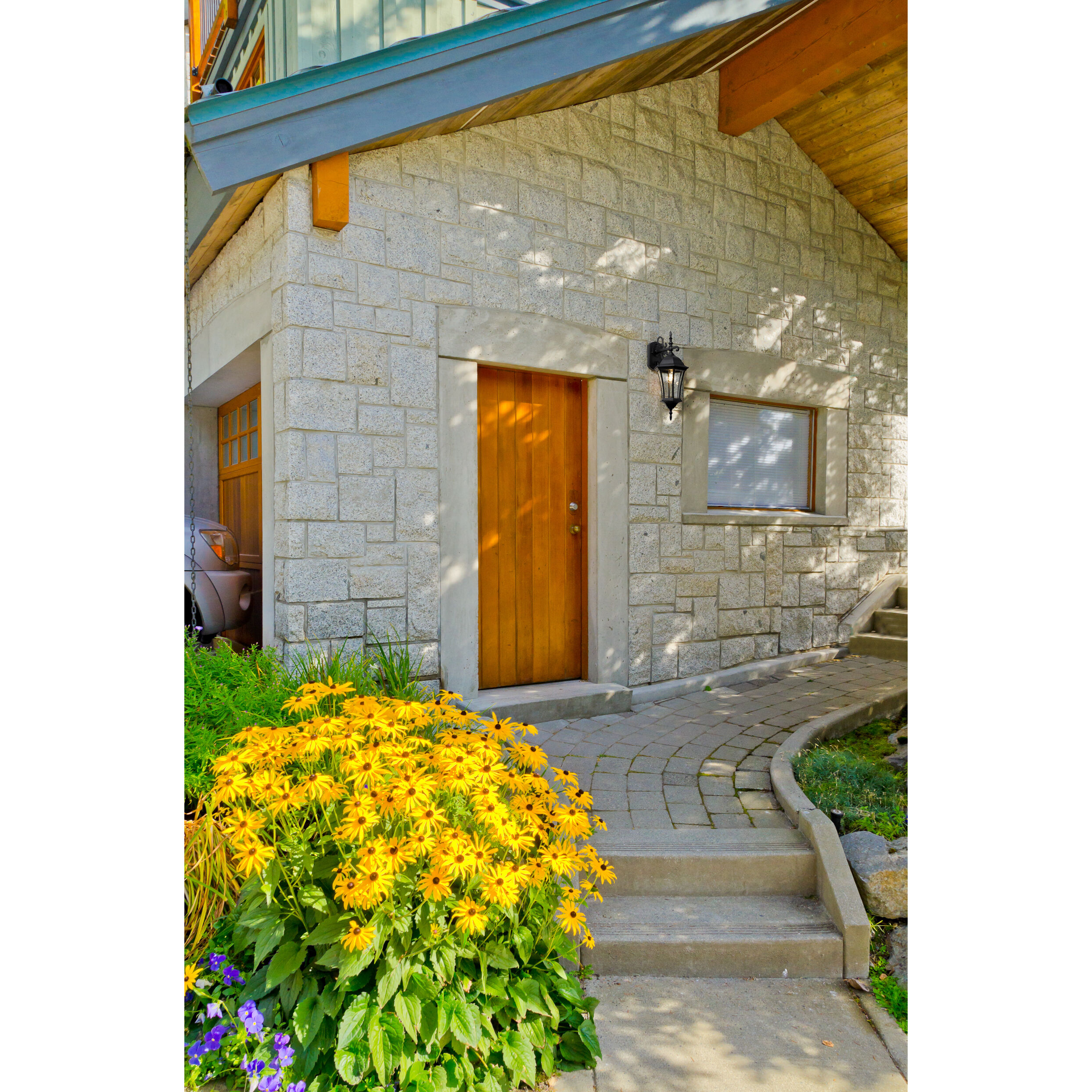 Wakefield 1 Light 21.75 inch Black Outdoor Wall Light