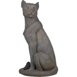 Regal Jaguar Gray Statue