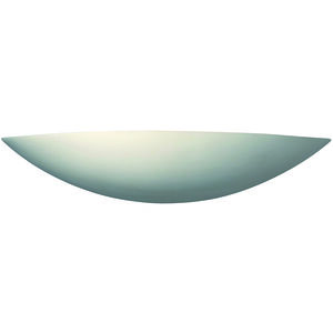 Ambiance Sliver LED 19 inch Celadon Green Crackle ADA Wall Sconce Wall Light, Small