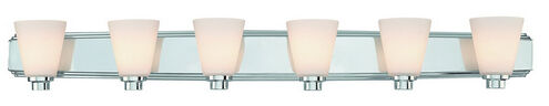 Southport 6 Light 48 inch Chrome Bath Vanity Wall Light