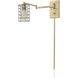 Jett 1 Light 5 inch Aged Brass Sconce Wall Light