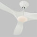 Maverick 70 inch Matte White Ceiling Fan