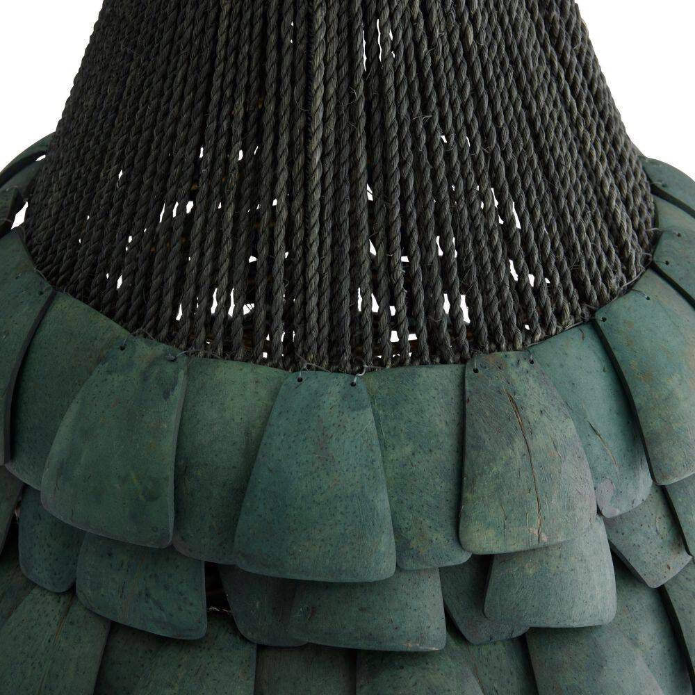 Ferndale 1 Light 20 inch Eucalyptus Stain and Dark Eucalyptus Stain with Antique Brass Pendant Ceiling Light