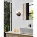 Bedminster 1 Light 5.75 inch Matte Black Vanity Light Wall Light