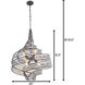 Flow 6 Light 26 inch Steel Pendant Ceiling Light