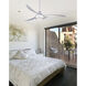 Light Wave 52 inch Silver Ceiling Fan