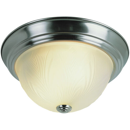 Del Mar LED 15 inch Brushed Nickel Flush Mount Ceiling Light