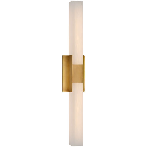 Kelly Wearstler Covet LED 4.5 inch Antique-Burnished Brass Double Bath Light Wall Light