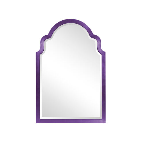 Sultan 36 X 24 inch Glossy Royal Purple Wall Mirror