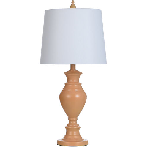Cameron 28 inch 100.00 watt SandCastle Tan Table Lamp Portable Light