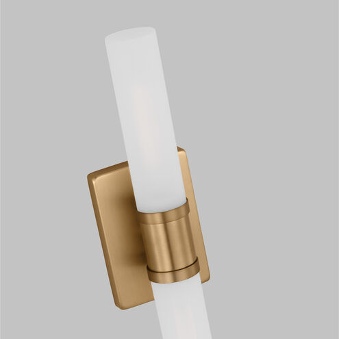 Keaton 2 Light 5 inch Satin Brass Bath Vanity Wall Light