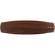 Breeze Silver/Walnut Set of 5 Fan Blades, Set of 5 