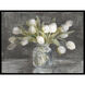 Florals Collection Black Canvas