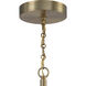 Museo 28 Light 48 inch Satin Brass Chandelier Ceiling Light