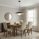 Olivia 1 Light 15.75 inch Matte Black Pendant Ceiling Light