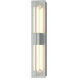 Double Axis LED 4.6 inch Vintage Platinum ADA Sconce Wall Light, Small