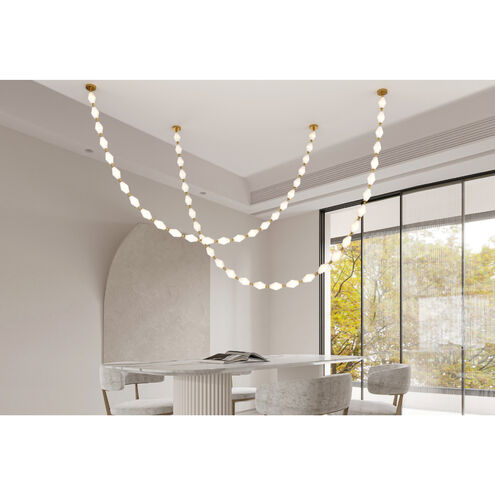 Canada LED 3.15 inch Antique Brass Chandelier Ceiling Light