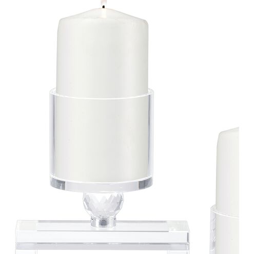 Cubic 16 X 7 inch Candleholder