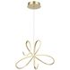 George Kovacs Astor By Robin Baron LED Soft Gold Pendant Ceiling Light P5438-697-L - Open Box