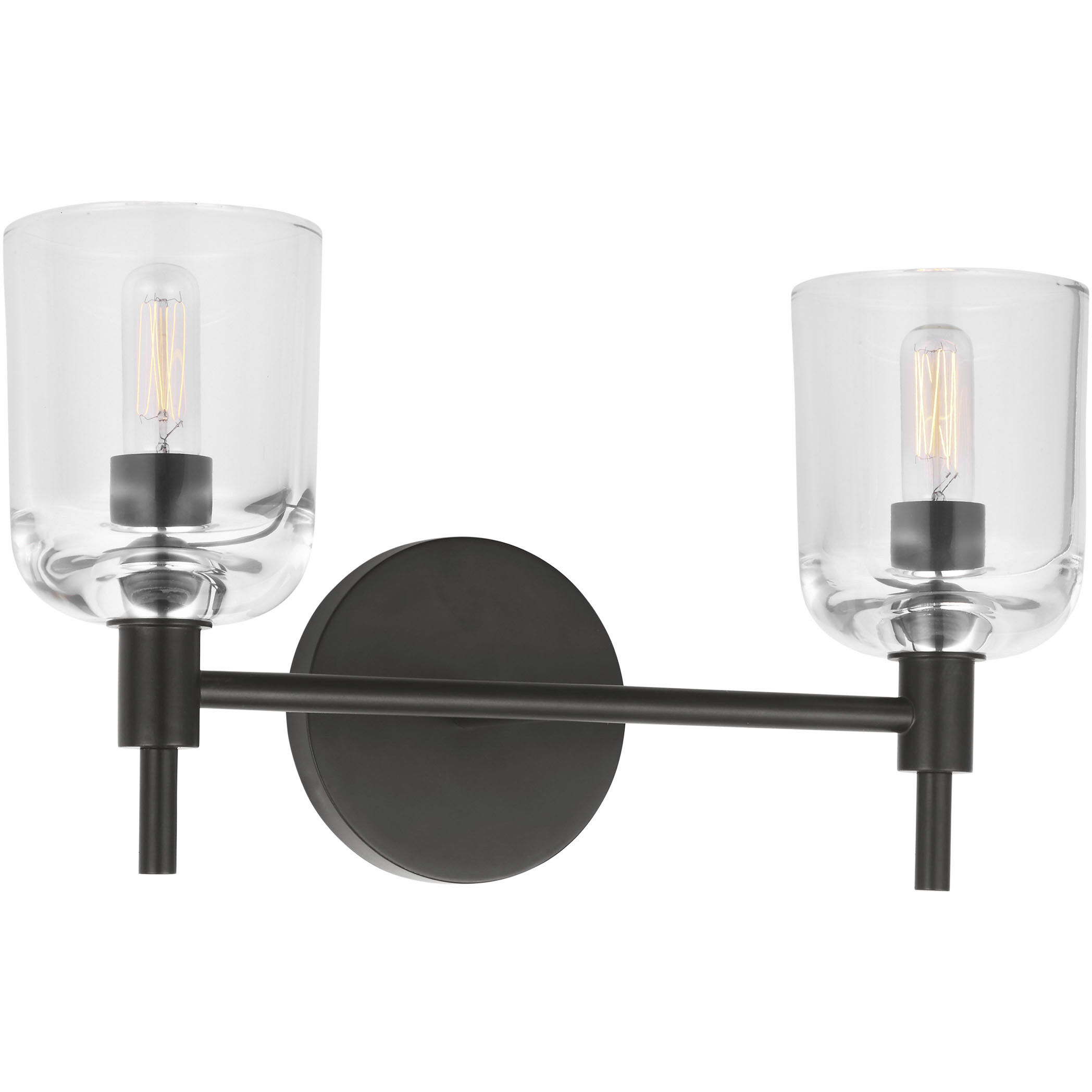 Thom Filicia Hartley 2 Light 15 inch Aged Iron Bath Vanity Wall Light