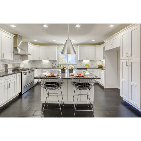 Eaton 1 Light 24 inch Brushed Nickel Pendant Ceiling Light