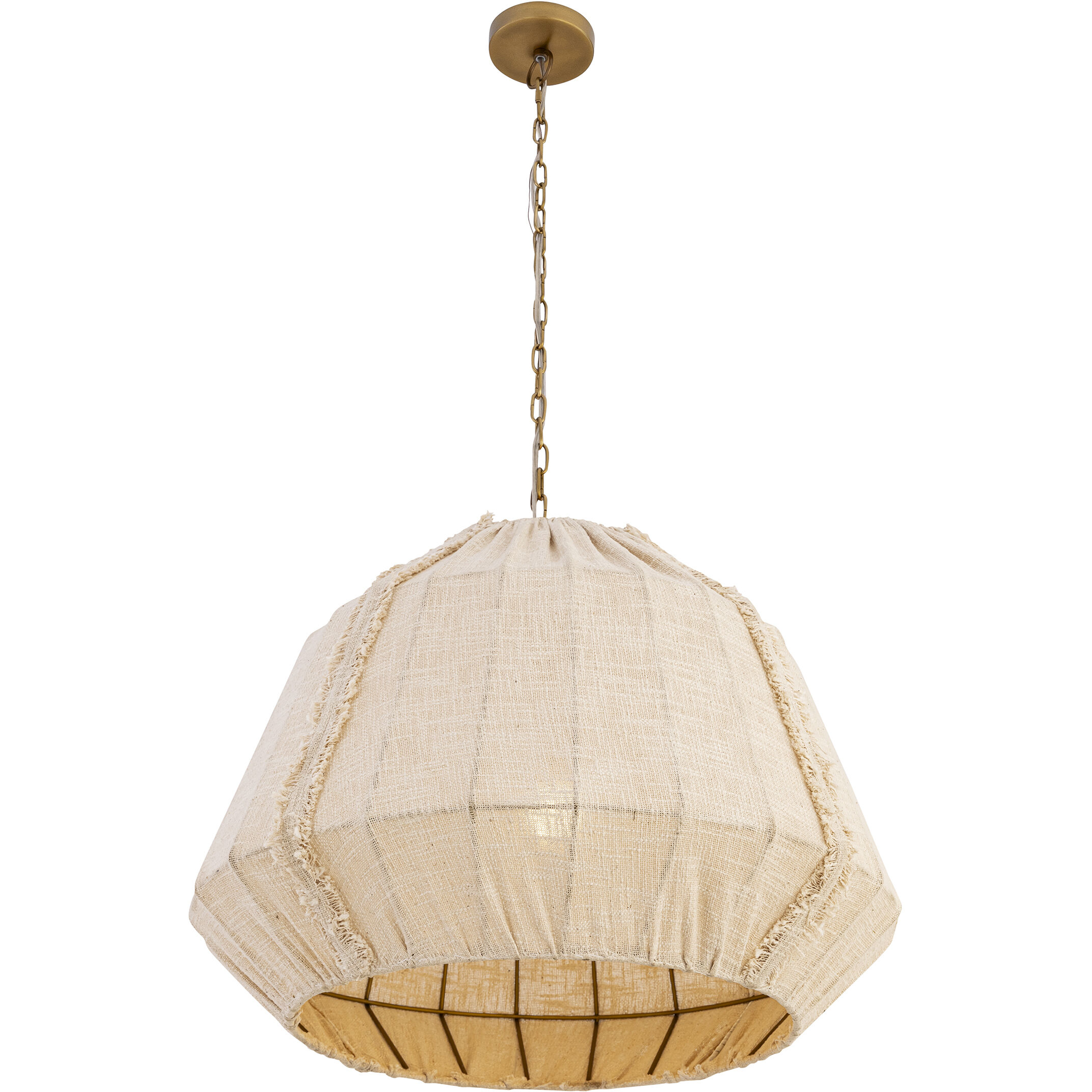 Velune 1 Light 28 inch Legacy Brass Pendant Ceiling Light