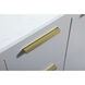 Blake 60 X 22 X 34 inch Grey Vanity Sink Set