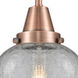 Franklin Restoration Geneseo 1 Light 7 inch Antique Copper Mini Pendant Ceiling Light