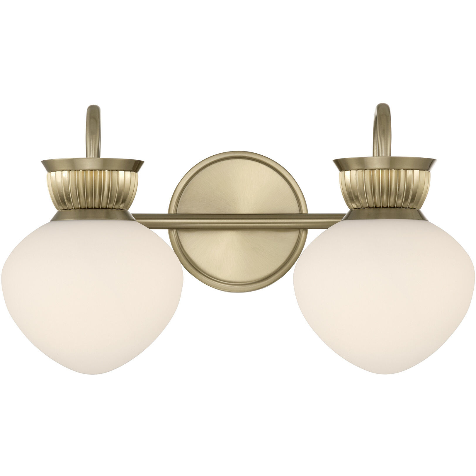Melbourne 2 Light 16 inch Noble Brass Bathroom Vanity Light Wall Light