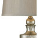 Wright 29 inch 150.00 watt Antique Mercury with Silver Table Lamp Portable Light