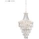 Sterling 1 Light 11 inch Clear with Antique White Mini Pendant Ceiling Light
