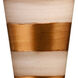 Tivoli 38 inch 60.00 watt Cream And Gold With Teardrop Crystals Table Lamp Portable Light, Flambeau